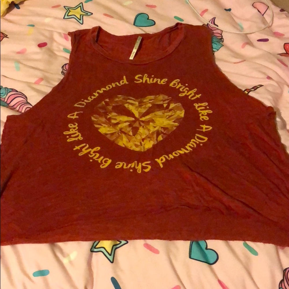 Shine bright like a Diamond Tank top / crop top